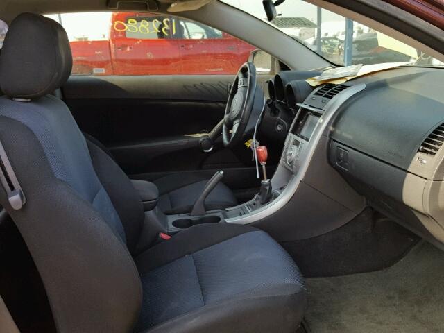 JTKDE177360104950 - 2006 TOYOTA SCION TC 勃艮第红 照片 5