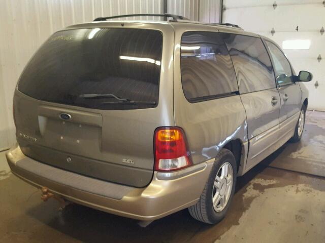 2FMDA56461BC11141 - 2001 FORD WINDSTAR S GRAY photo 4