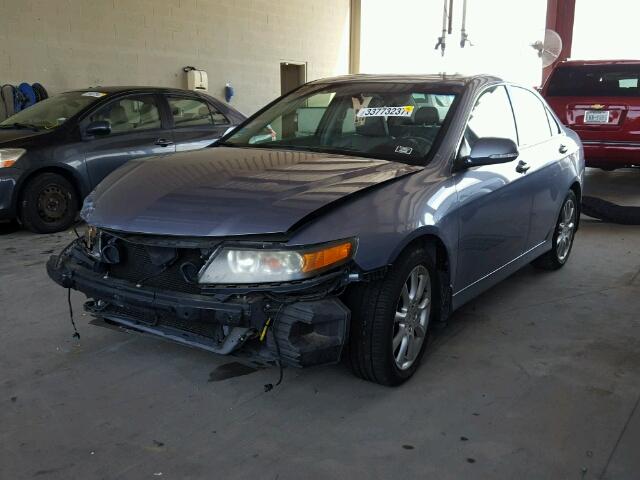 JH4CL96978C003971 - 2008 ACURA TSX BLUE photo 2