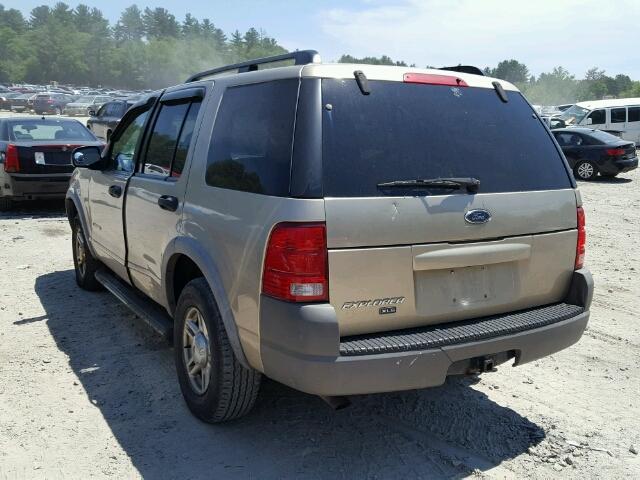 1FMZU72E72UA84970 - 2002 FORD EXPLORER X BEIGE photo 3