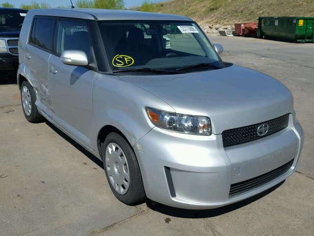 JTLKE50EX81052412 - 2008 TOYOTA SCION XB ვერცხლისფერი ფოტო 1