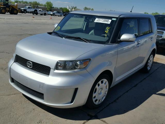 JTLKE50EX81052412 - 2008 TOYOTA SCION XB ვერცხლისფერი ფოტო 2