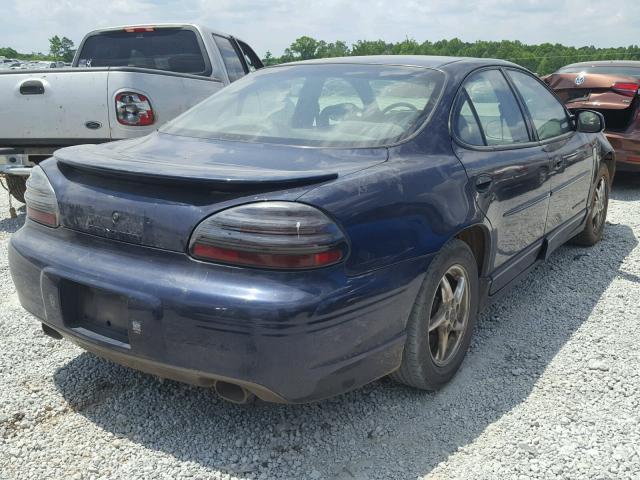 1G2WP52K3YF323652 - 2000 PONTIAC GRAND PRIX BLUE photo 4