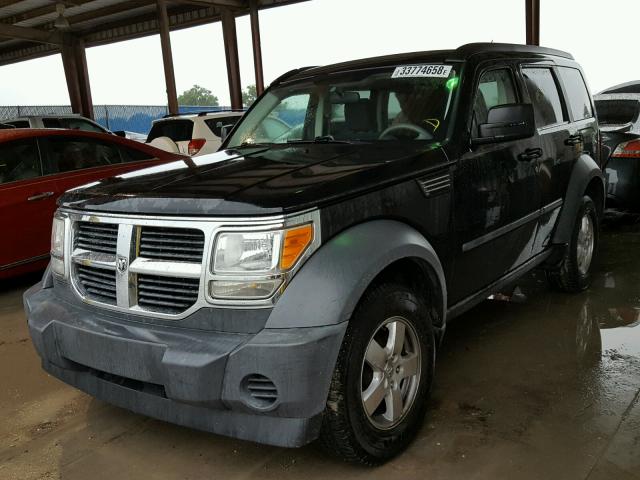 1D8GT28K27W551630 - 2007 DODGE NITRO SXT BLACK photo 2