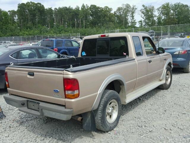 1FTCR15X5TPA56459 - 1996 FORD RANGER SUP GOLD photo 4