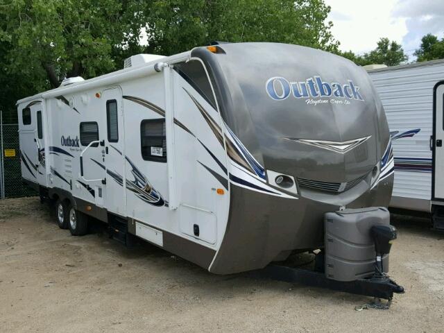 4YDT31220DB453034 - 2013 KEYSTONE OUTBACK WHITE photo 1