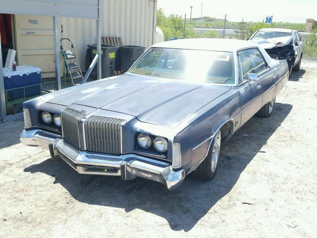 YM43T5C122508 - 1975 CHRYSLER IMPERIAL Mavi foto 2