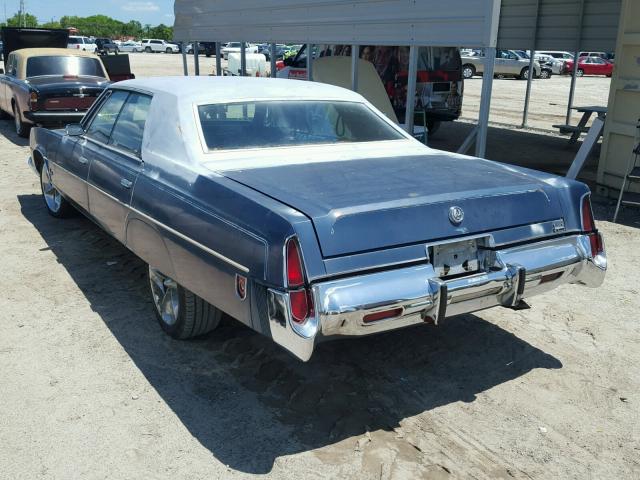 YM43T5C122508 - 1975 CHRYSLER IMPERIAL BLUE photo 3