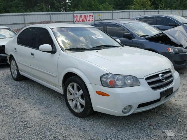 JN1DA31D42T428773 - 2002 NISSAN MAXIMA GLE WHITE photo 1