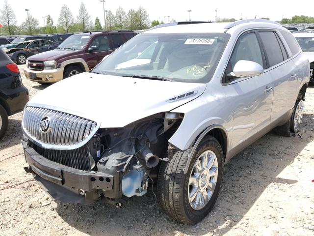 5GAKRBED9BJ239289 - 2011 BUICK ENCLAVE CX SILVER photo 2