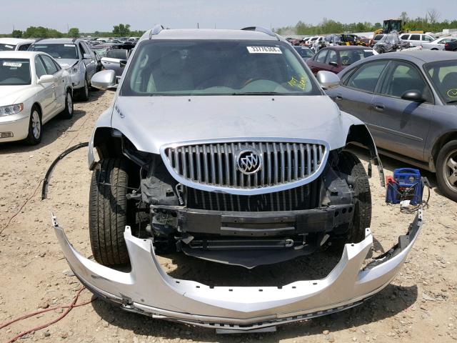 5GAKRBED9BJ239289 - 2011 BUICK ENCLAVE CX SILVER photo 9