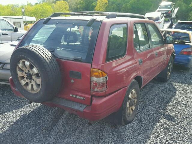 4S6CM58W7W4424495 - 1998 HONDA PASSPORT E 栗色 照片 4