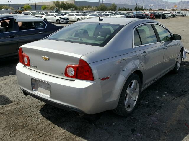 1G1ZJ57768F292257 - 2008 CHEVROLET MALIBU 2LT SILVER photo 4