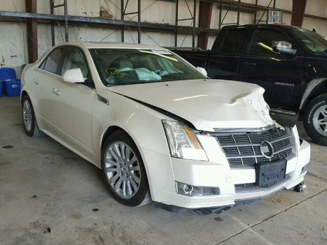 1G6DS5EV0A0133634 - 2010 CADILLAC CTS PREMIU WHITE photo 1