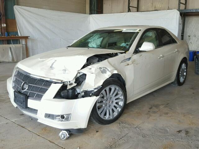 1G6DS5EV0A0133634 - 2010 CADILLAC CTS PREMIU WHITE photo 2