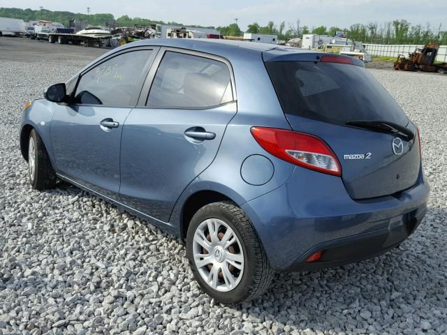 JM1DE1KYXE0188593 - 2014 MAZDA MAZDA2 SPO 蓝色 照片 3
