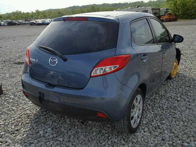 JM1DE1KYXE0188593 - 2014 MAZDA MAZDA2 SPO 蓝色 照片 4