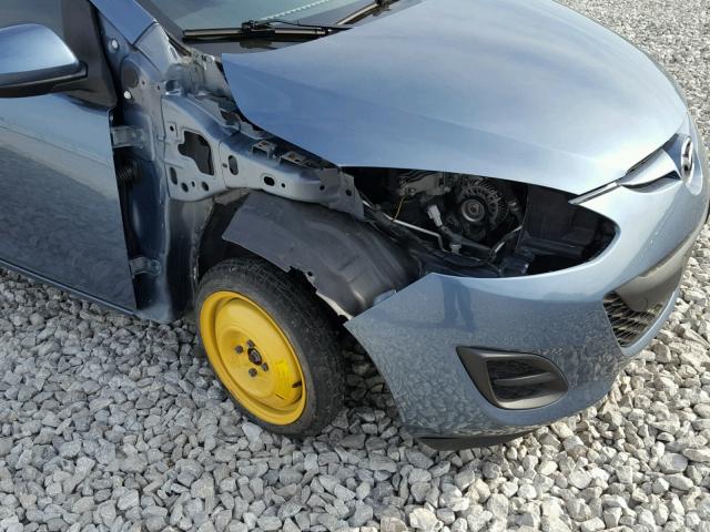 JM1DE1KYXE0188593 - 2014 MAZDA MAZDA2 SPO 蓝色 照片 9