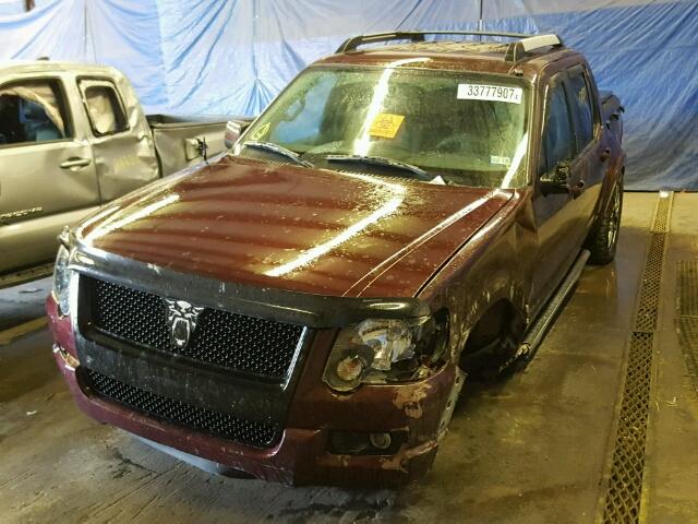 1FMEU33K07UA21423 - 2007 FORD EXPLORER S Մանուշակագույն լուսանկար 2