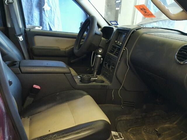 1FMEU33K07UA21423 - 2007 FORD EXPLORER S Մանուշակագույն լուսանկար 5