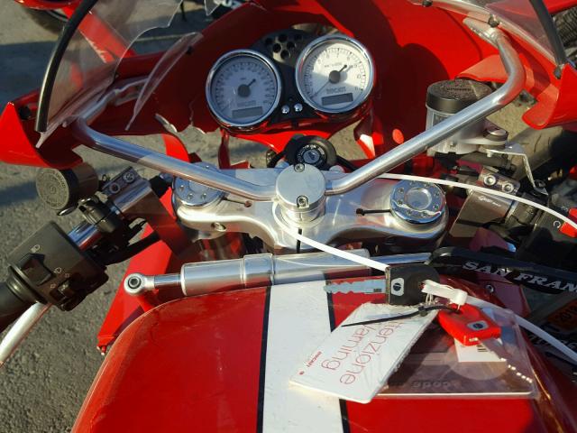 ZDM1WABP77B008375 - 2007 DUCATI SPORTCLASS RED photo 5