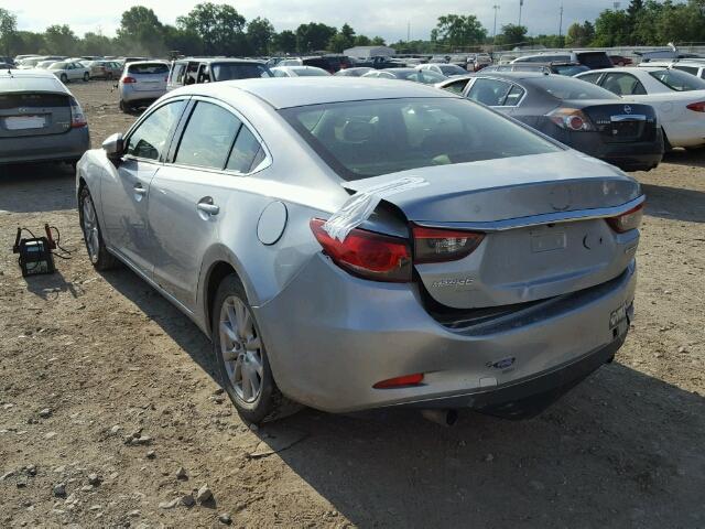 JM1GJ1U50G1406940 - 2016 MAZDA 6 SPORT SILVER photo 3