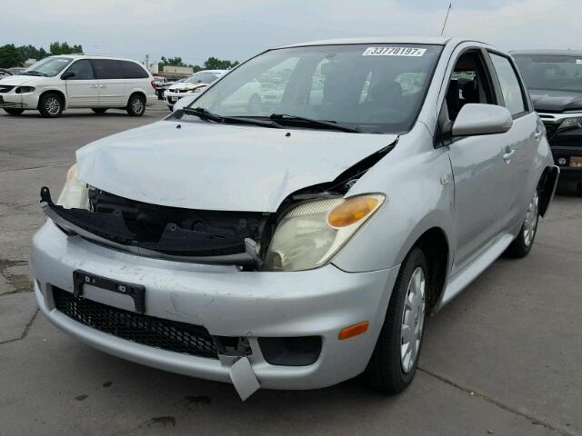 JTKKT624260144623 - 2006 TOYOTA SCION XA SILVER photo 2