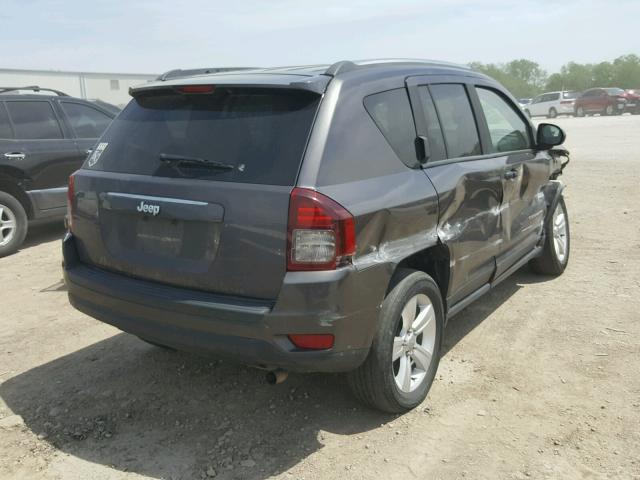 1C4NJCBB0ED905762 - 2014 JEEP COMPASS SP CHARCOAL photo 4