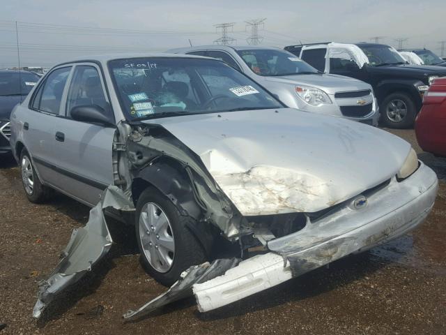 1Y1SK52811Z418949 - 2001 CHEVROLET GEO PRIZM 银色 照片 1