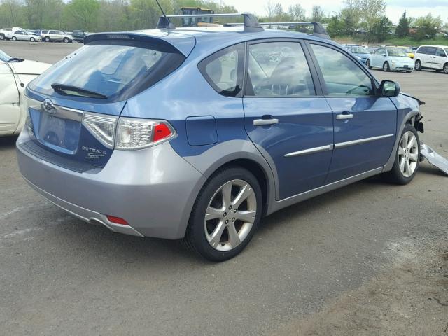 JF1GH6D60AH808155 - 2010 SUBARU IMPREZA OU BLUE photo 4