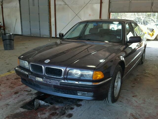 WBAGJ632XSDH35107 - 1995 BMW 740 IL PURPLE photo 2