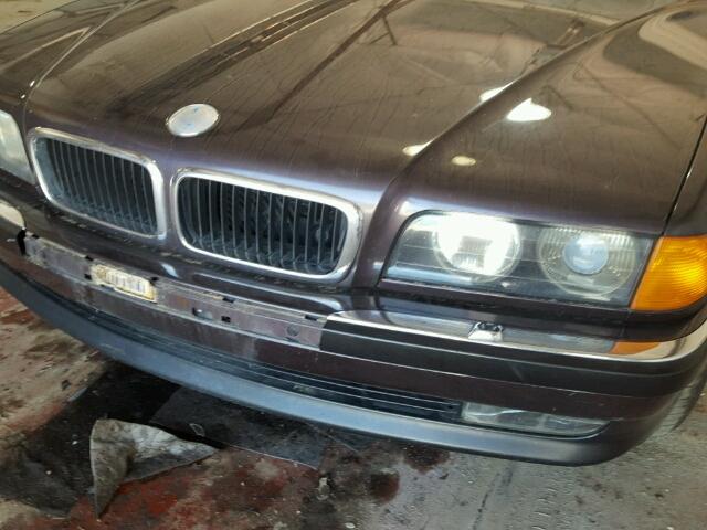 WBAGJ632XSDH35107 - 1995 BMW 740 IL PURPLE photo 9