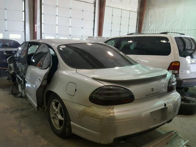 1G2WP52K53F179420 - 2003 PONTIAC GRAND PRIX SILVER photo 3