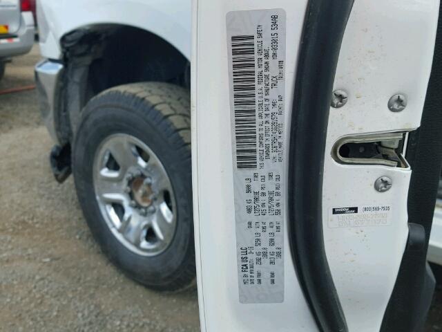 3C6TR5HT4GG291579 - 2016 RAM 2500 ST WHITE photo 10