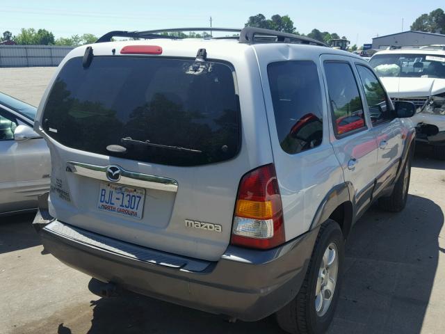 4F2CZ96193KM13308 - 2003 MAZDA TRIBUTE ES 银色 照片 4