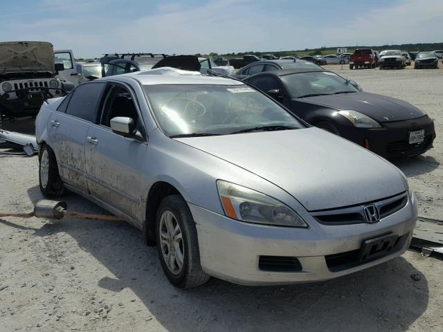 1HGCM56357A060815 - 2007 HONDA ACCORD SE SILVER photo 1