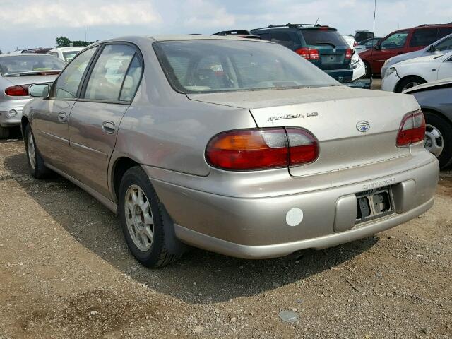 1G1NE52M4X6183052 - 1999 CHEVROLET MALIBU TAN photo 3