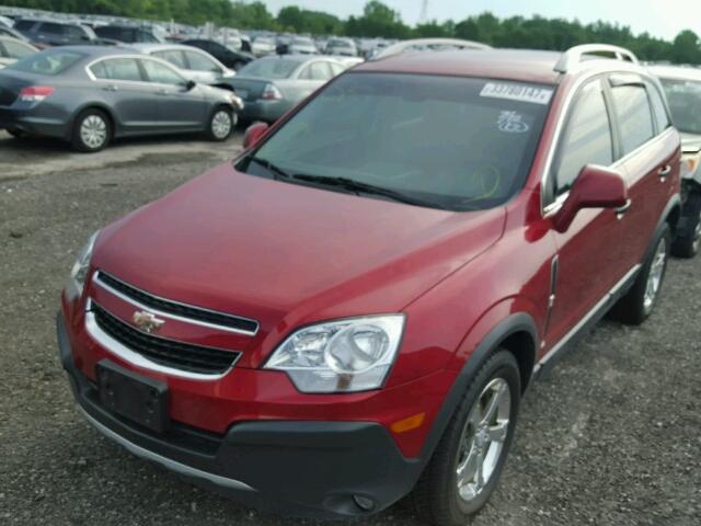 3GNAL2EK7CS552312 - 2012 CHEVROLET CAPTIVA BURGUNDY photo 2