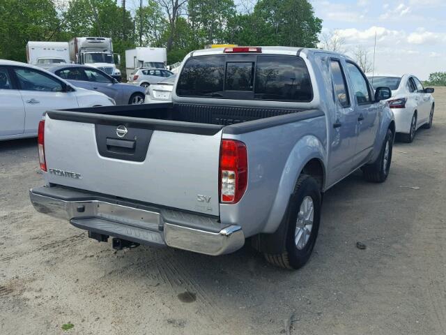 1N6AD0ER7JN722423 - 2018 NISSAN FRONTIER S SILVER photo 4