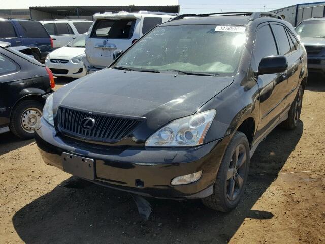 2T2HA31U76C094892 - 2006 LEXUS RX 330 BLACK photo 2