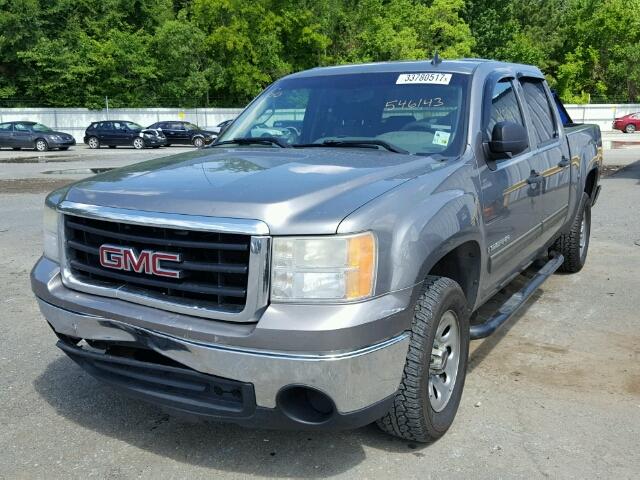 3GTEC13C17G546143 - 2007 GMC NEW SIERRA GRAY photo 2