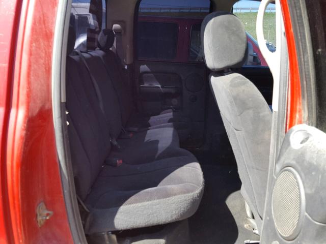 3D7KS28C75G857633 - 2005 DODGE RAM 2500 S RED photo 6