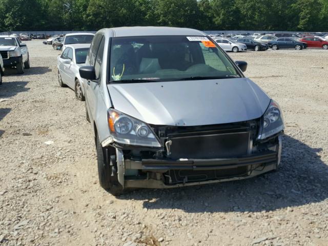 5FNRL3H24AB037593 - 2010 HONDA ODYSSEY LX SILVER photo 9