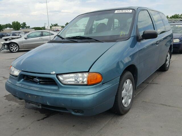 2FMZA51U0WBC76636 - 1998 FORD WINDSTAR W GREEN photo 2