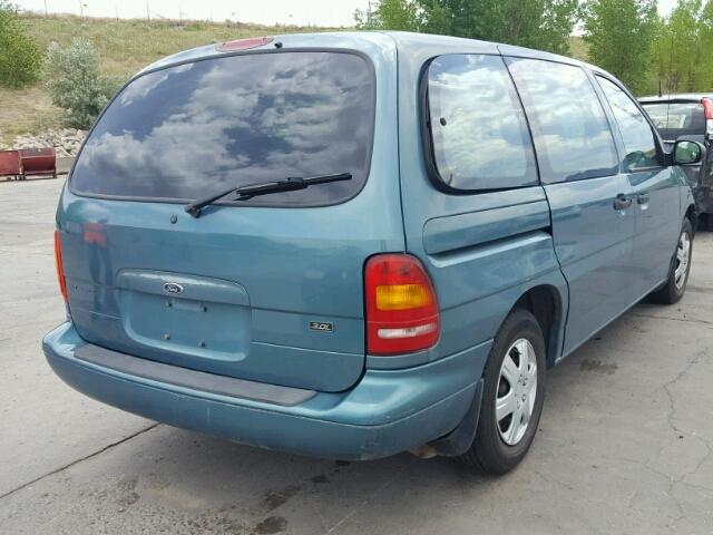 2FMZA51U0WBC76636 - 1998 FORD WINDSTAR W GREEN photo 4