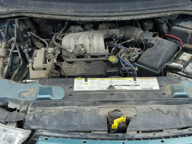 2FMZA51U0WBC76636 - 1998 FORD WINDSTAR W GREEN photo 7