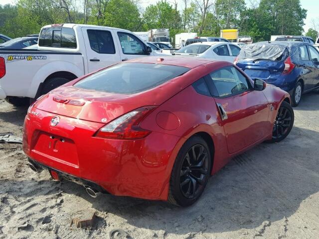 JN1AZ4EH8JM571393 - 2018 NISSAN 370Z BASE RED photo 4