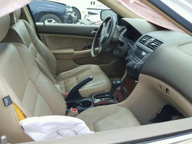 1HGCM56837A078337 - 2007 HONDA ACCORD WHITE photo 5