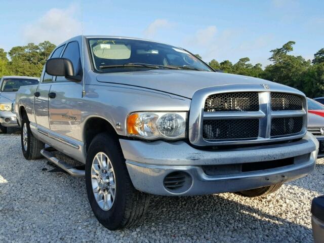 3D7KA286X3G784591 - 2003 DODGE RAM 2500 S SILVER photo 1