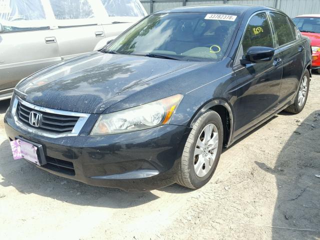 1HGCP26488A101017 - 2008 HONDA ACCORD LXP BLACK photo 2